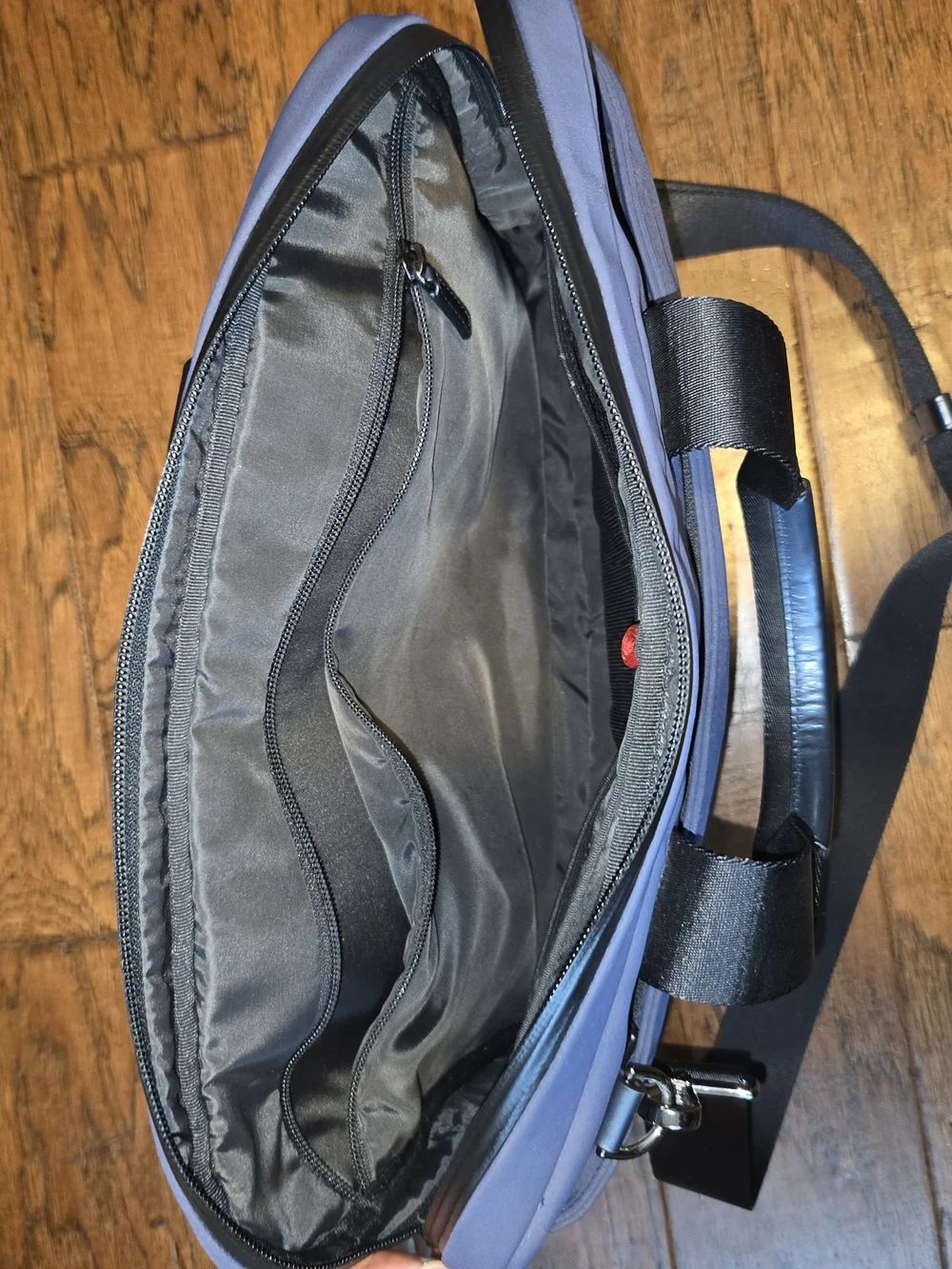 Michael Kors Navy and Black Laptop Briefcase